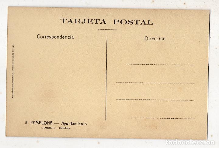 Postales: Pamplona. El Ayuntamiento. - Foto 2
