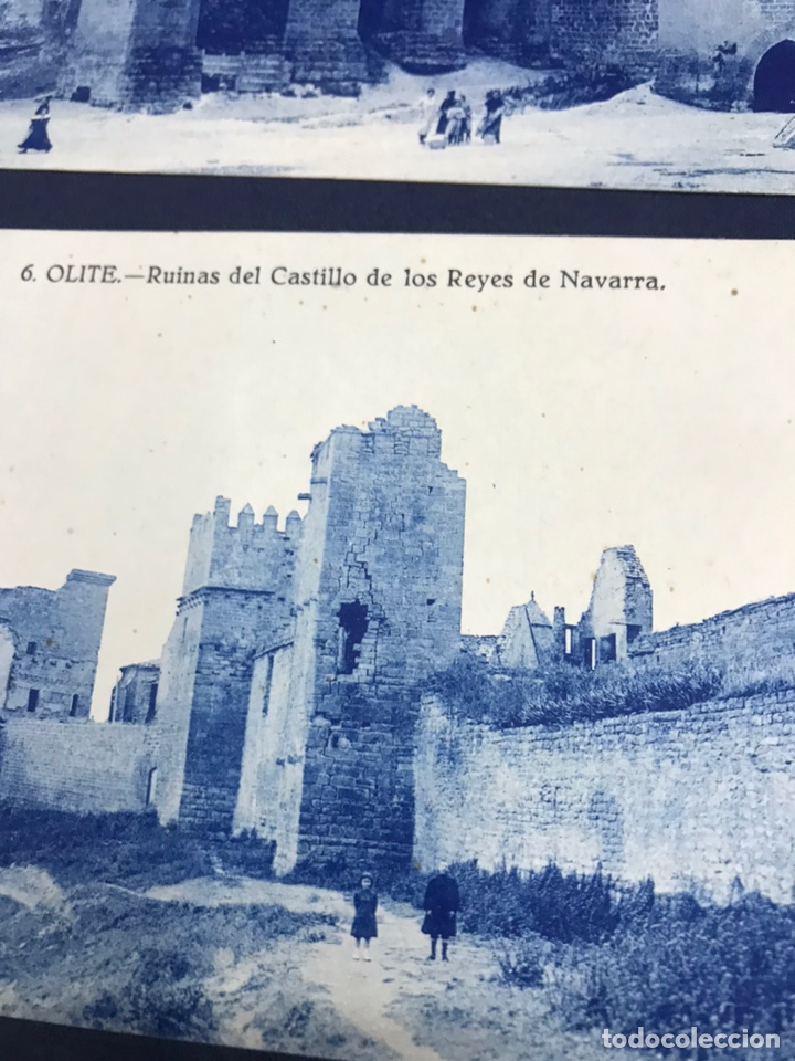Postales: LOTE DE 5 POSTALES DE OLITE. SIN CIRCULAR - Foto 2