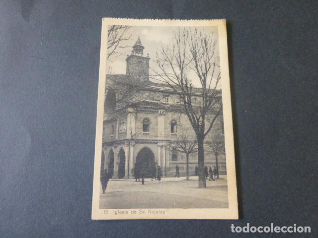 Postales: PAMPLONA IGLESIA DE SAN NICOLAS - Foto 1