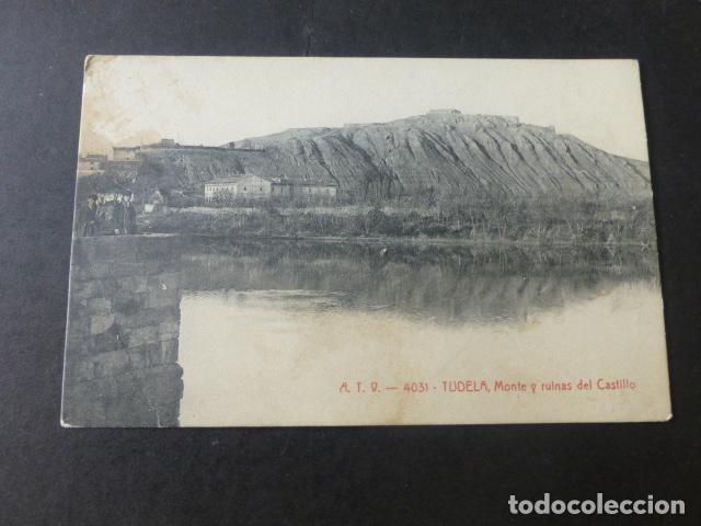 Postales: TUDELA NAVARRA MONTE Y RUINAS DEL CASTILLO - Foto 1