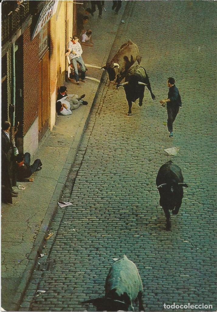 Postales: [POSTAL] Encierro de los toros. Pamplona (Navarra) (sin circular) - Foto 1