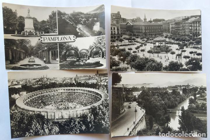 Postales: PAMPLONA LOTE DE 4 POSTALES - Foto 1