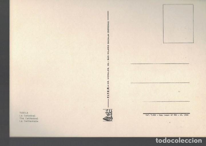 Postales: Tudela. La Catedral. Navarra. / Postal sin circular - Foto 2