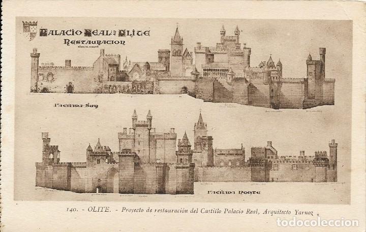 Postales: Lote de 3 postales antiguas de OLITE - Foto 3