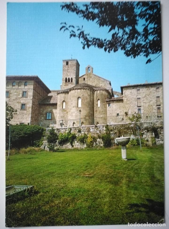 Postales: Monasterio de Leyre (Navarra). Postal sin circular - Foto 1