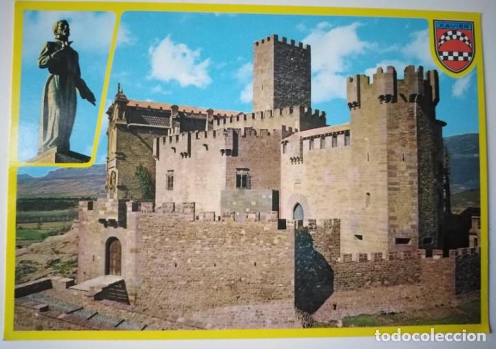 Postales: Castillo de Javier (Navarra). Postal sin circular - Foto 1