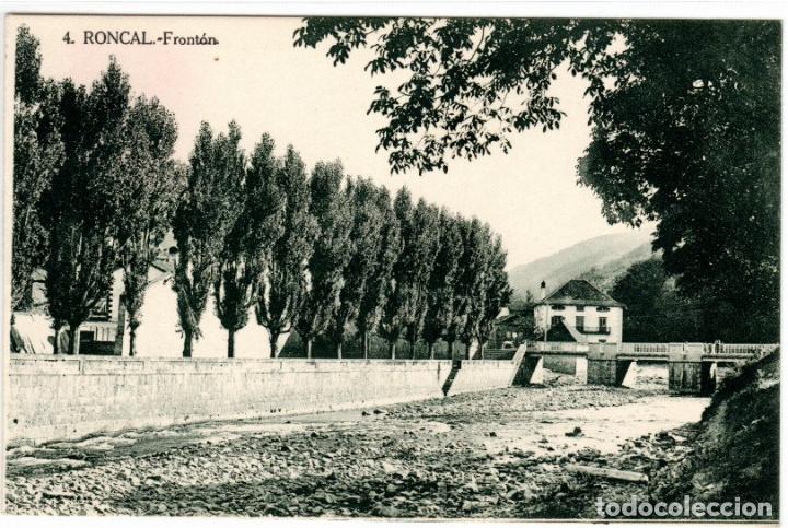Postales: BONITA POSTAL - RONCAL (NAVARRA) - FRONTON - Foto 1