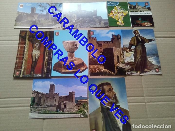 Postales: 9 POSTALES CASTILLO DE SAN JAVIER NAVARRA U44 - Foto 1