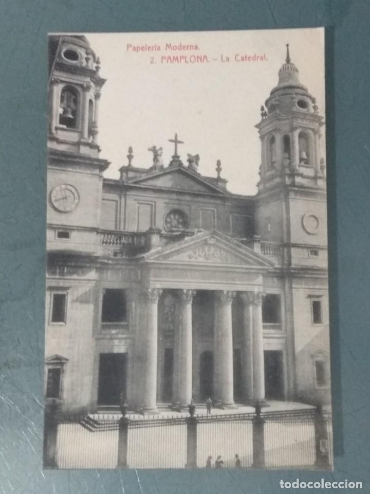 Postales: POSTAL PAMPLONA (NAVARRA). LA CATEDRAL. - Foto 1