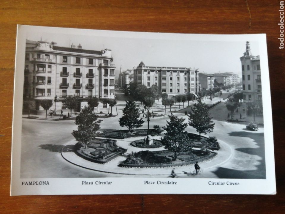 Postales: POSTAL PAMPLONA PLAZA CIRCULAR - Foto 1