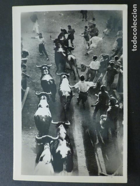 Postales: PAMPLONA ENCIERRO DE LOS TOROS - Foto 1