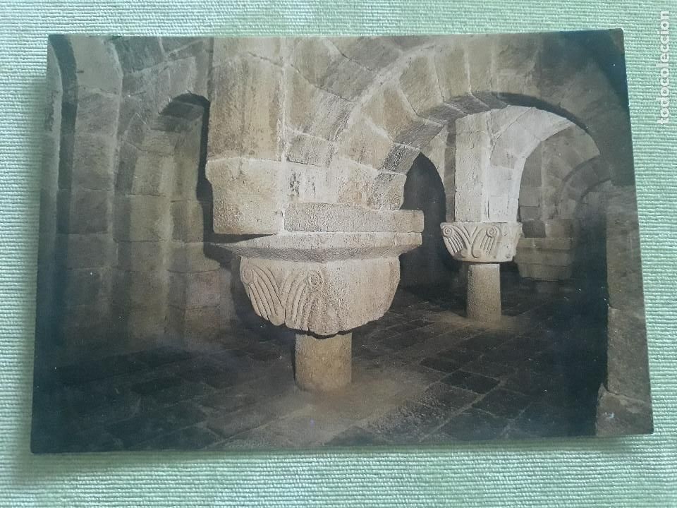 Postales: MONASTERIO DE LEYRE (NAVARRA) - CRIPTA - SIGLO XI - Foto 1