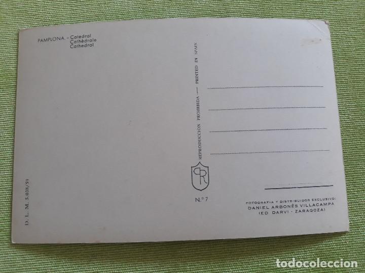 Postales: PAMPLONA - CATEDRAL - Foto 2