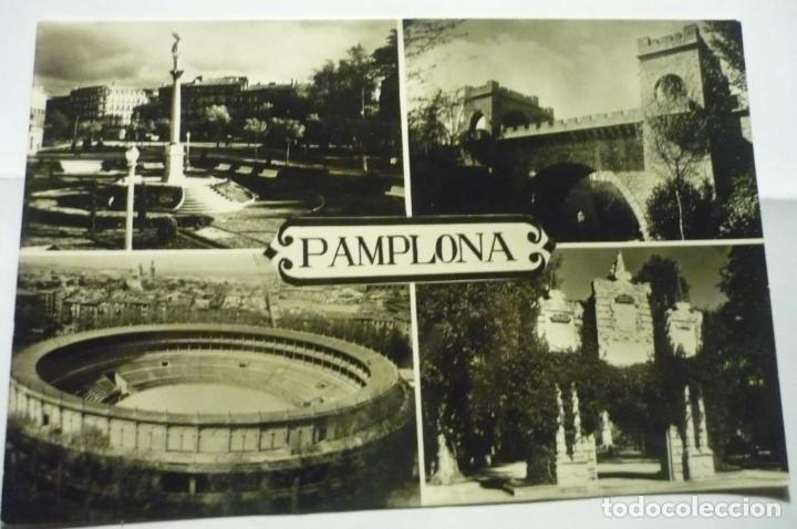 Postales: postal pamplona.-div.aspectos cm - Foto 1
