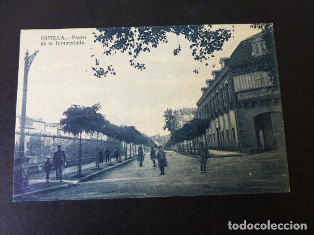 Postales: ESTELLA NAVARRA PASEO DE LA INMACULADA - Foto 1