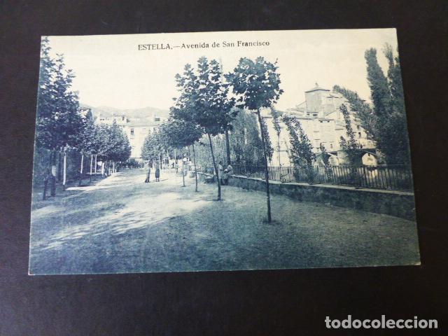 Postales: ESTELLA NAVARRA AVENIDA DE SAN FRANCISCO - Foto 1