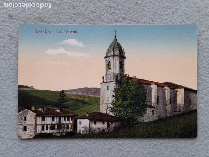 Postales: Lesaka. La Iglesia. Navarra. - Foto 1