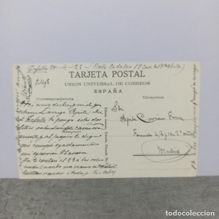 Postales: POSTAL DE TAFALLA - PLAZA DE NAVARRA - Foto 2