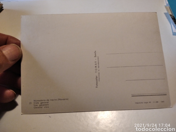 Postales: Postal monasterio de Irache - Foto 2