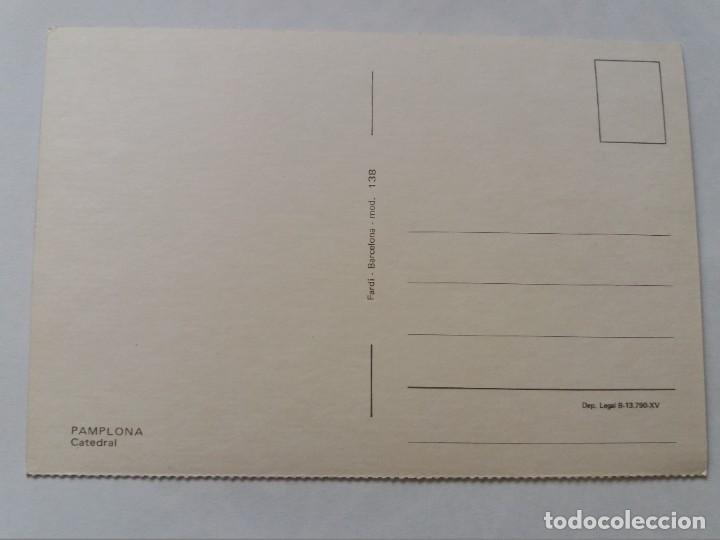 Postales: POSTAL - PAMPLONA - CATEDRAL - S/C - Foto 2