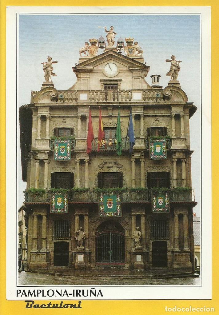Postales: Pamplona / Iru&ntilde;a. Ayuntamiento - Foto 1