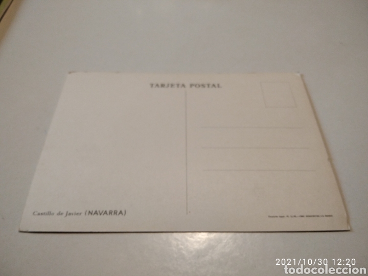 Postales: Postal castillo de Javier - Foto 2