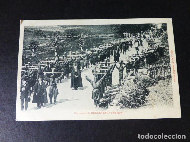 Postales: RONCESVALLES NAVARRA PROCESION - Foto 1