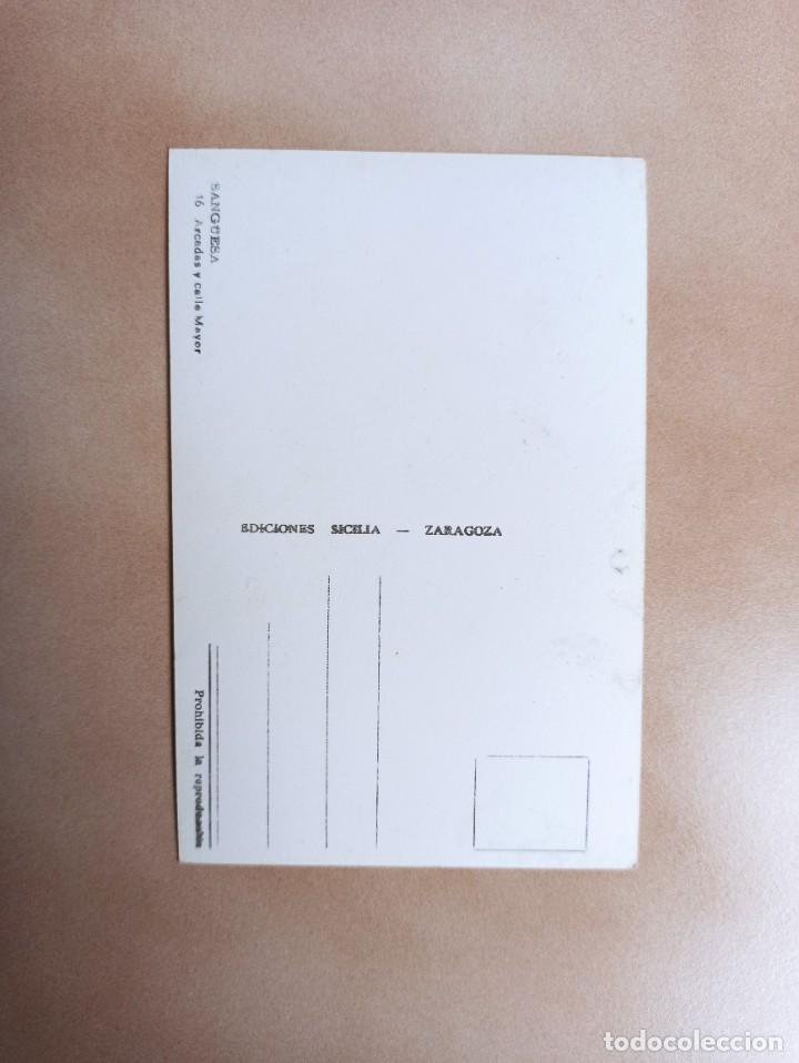 Postales: Original y antigua postal de Sang&uuml;esa. Navarra - Foto 2
