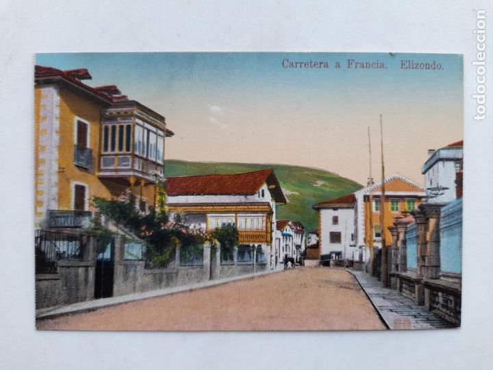 Postales: Elizondo. Carretera a Francia. - Foto 1
