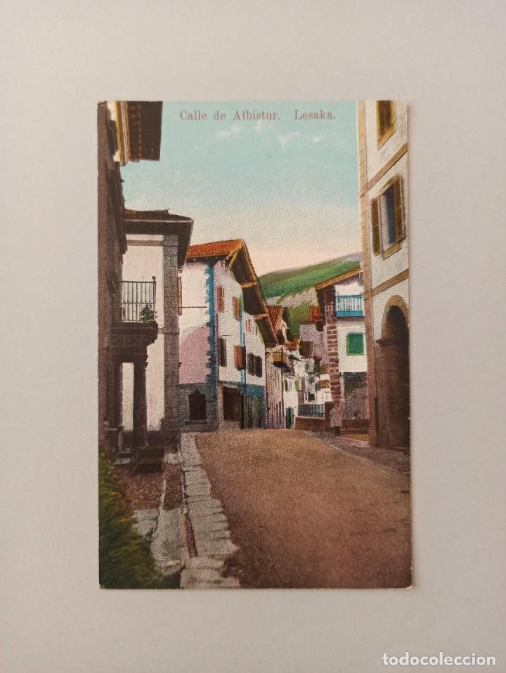 Postales: Original y antigua postal de Lesaka. Navarra. - Foto 1