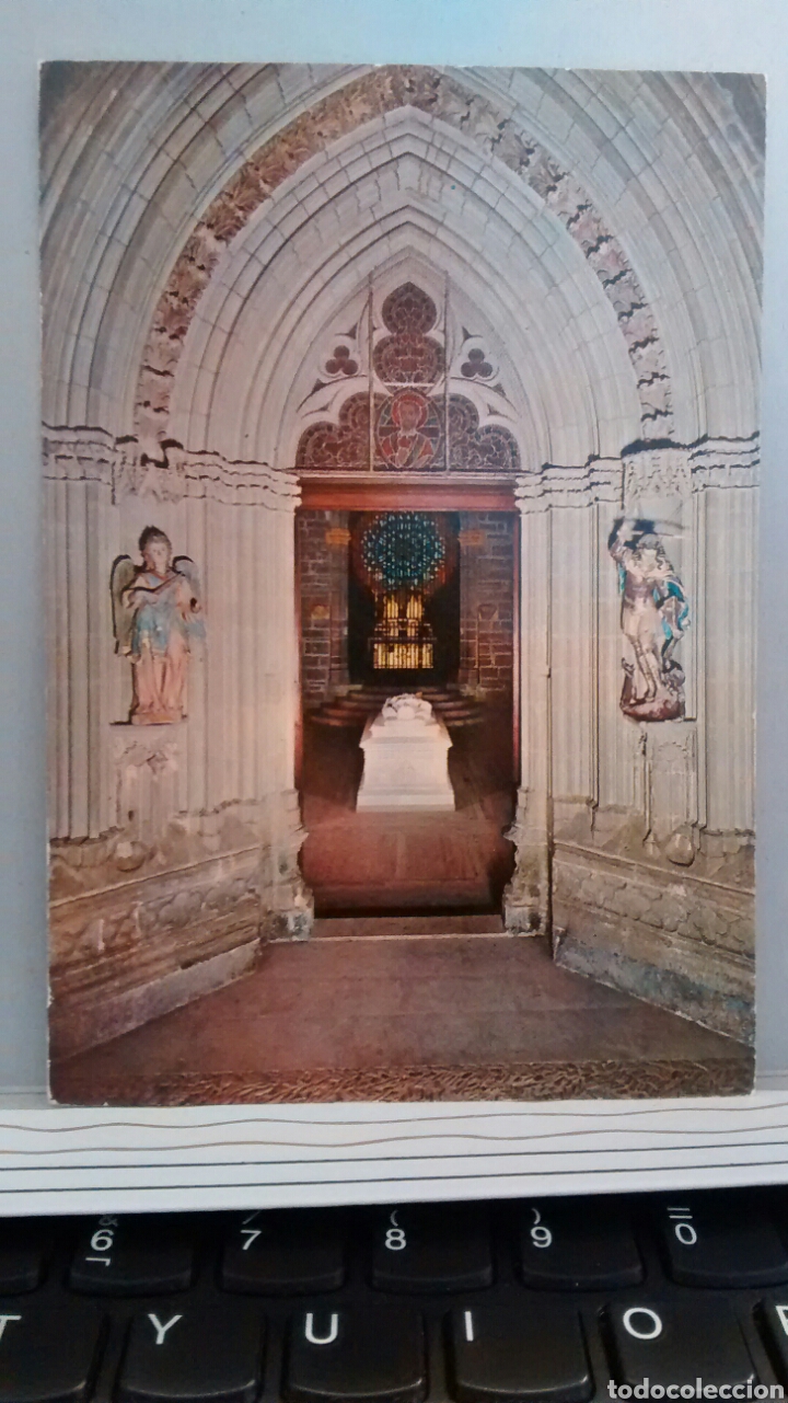 Postales: RONCESVALLES. PORTADA DE SAN AGUSTIN. EDICIONES COMPLEX 1965. SIN CIRCULAR. - Foto 1
