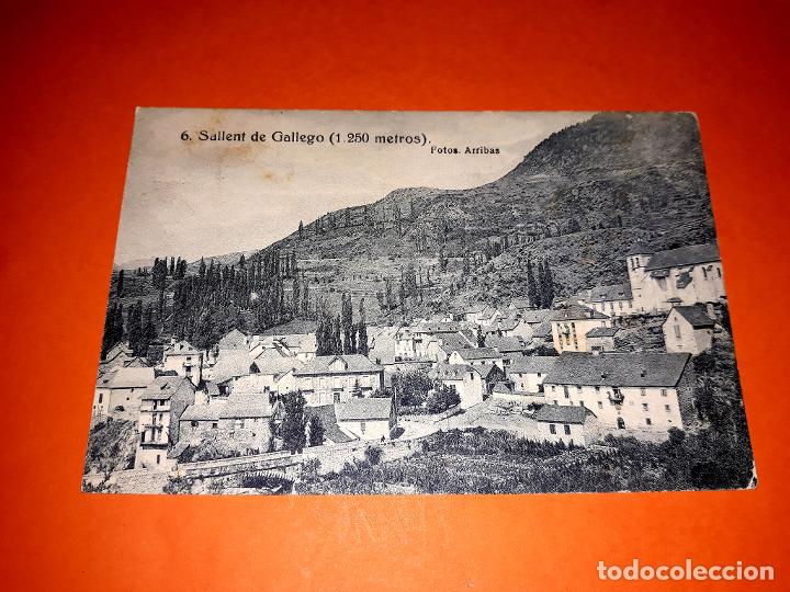Postales: Antigua Postal Sallent de Gallego - Foto 1