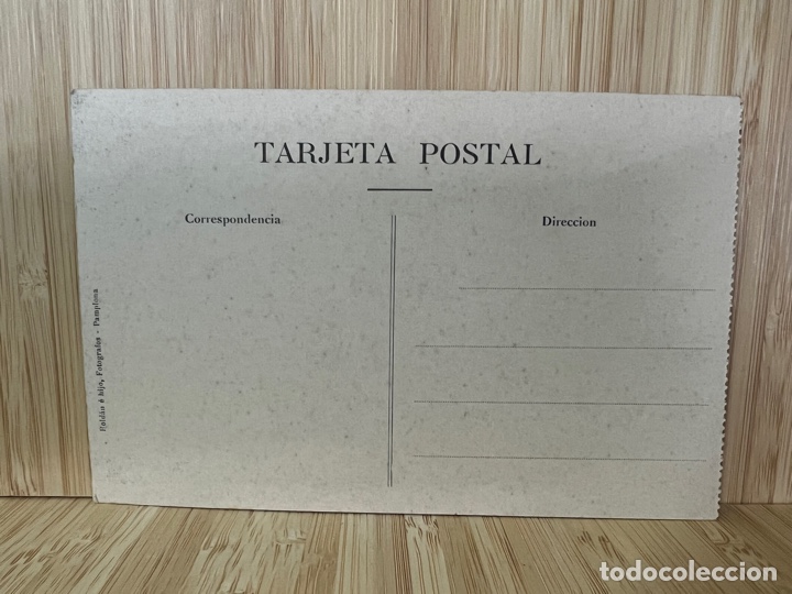 Postales: ESTELLA (Navarra)-Puerta de San Pedro de la Rua - Foto 2