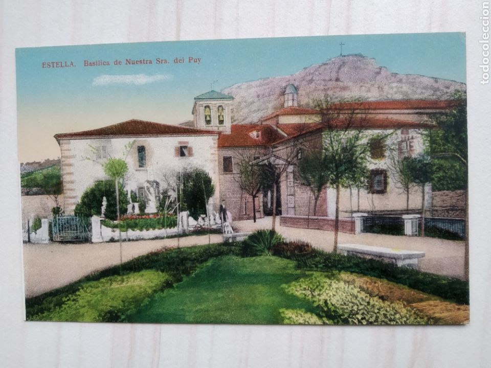 Postales: ESTELLA - BASILICA DE NUESTRA SRA. DEL PUY - Foto 1