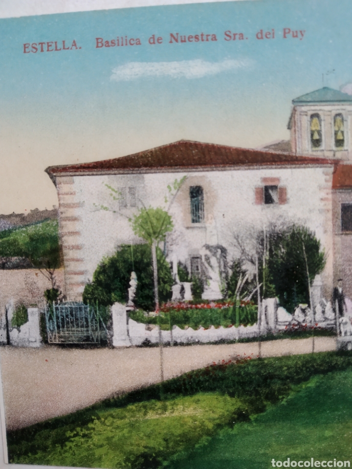 Postales: ESTELLA - BASILICA DE NUESTRA SRA. DEL PUY - Foto 3