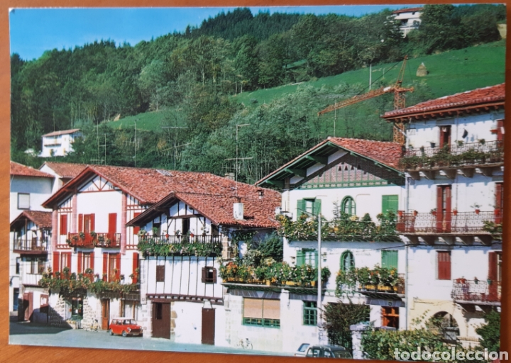 Postales: Postal Vera de Bidasoa, Navarra. Escrita y circulada. - Foto 1