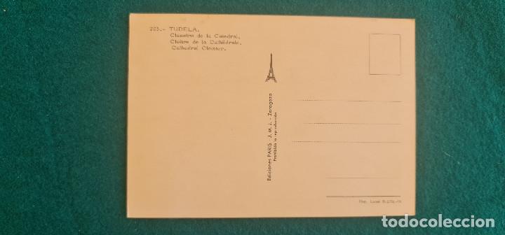 Postales: POSTAL TUDELA - CLAUSTRO DE LA CATEDRAL - Foto 2