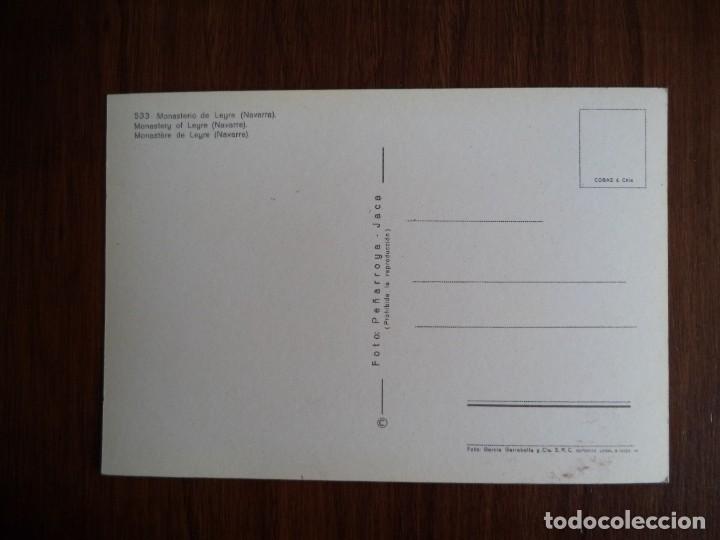 Postales: Postal de Monasterio de Leyre. - Foto 2