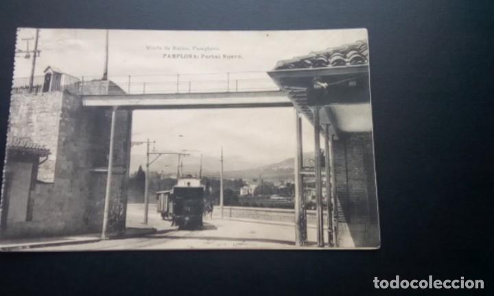 Postales: PAMPLONA POSTAL ANTIGUA , BLANCO Y NEGRO - Foto 1