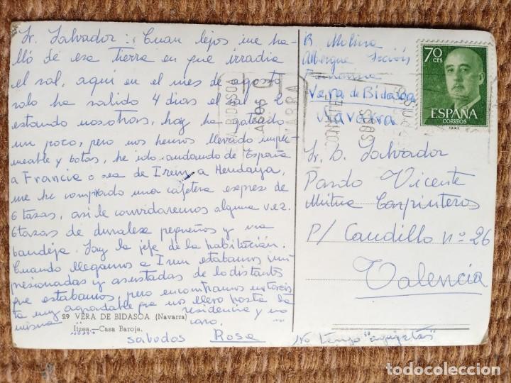 Postales: VERA DE BIDASOA - NAVARRA - CASA BAROJA - Foto 2