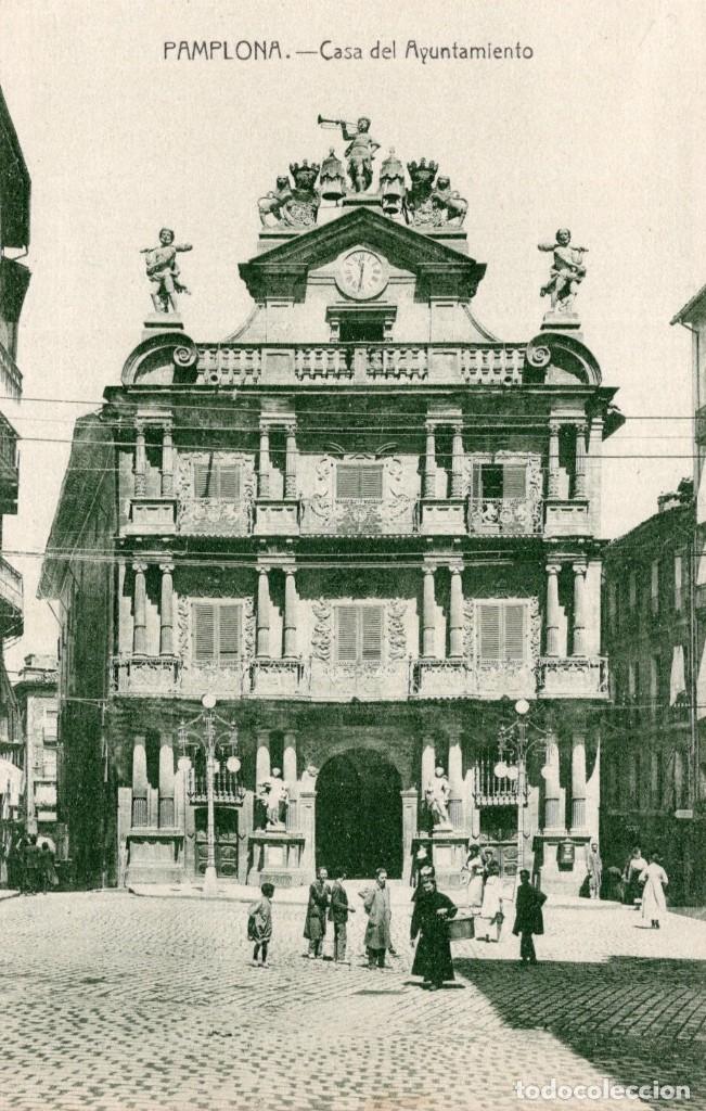 Postales: Pamplona. Casa del Ayuntamiento - Foto 1