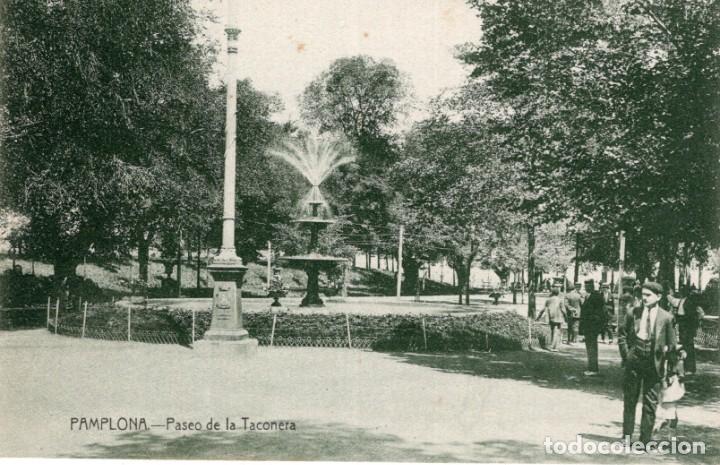 Postales: Pamplona. Paseo de la Taconera - Foto 1