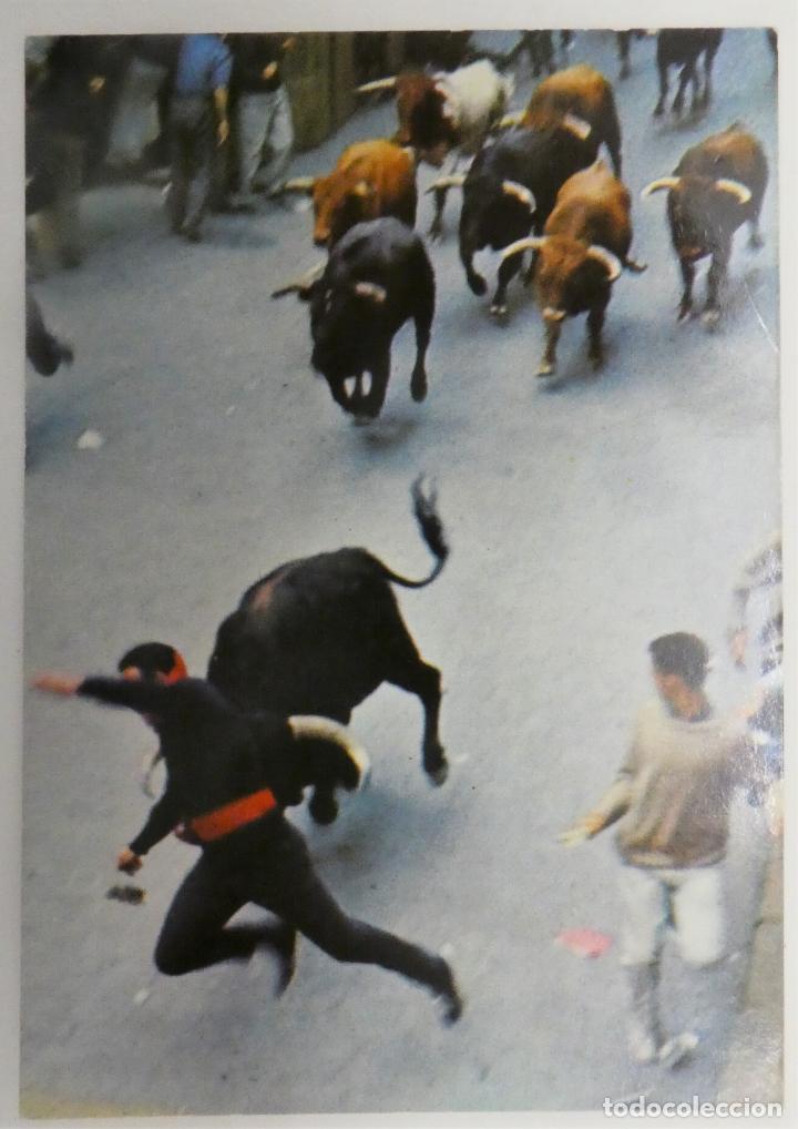 Postales: Postal de pamplona encierro de los toros ,ediciones complex nueva - Foto 1
