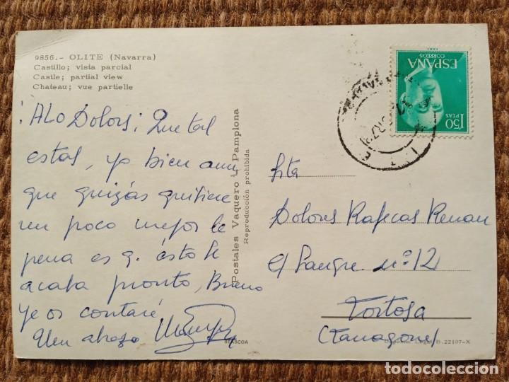 Postales: OLITE - NAVARRA - CASTILLO - ED.: VAQUERO - Foto 2