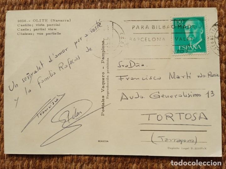 Postales: OLITE - NAVARRA - CASTILLO - ED.: VAQUERO - Foto 2