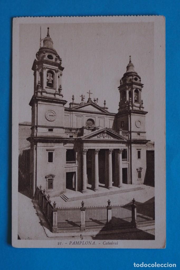 Postales: POSTAL DE PAMPLONA: CATEDRAL. - Foto 1