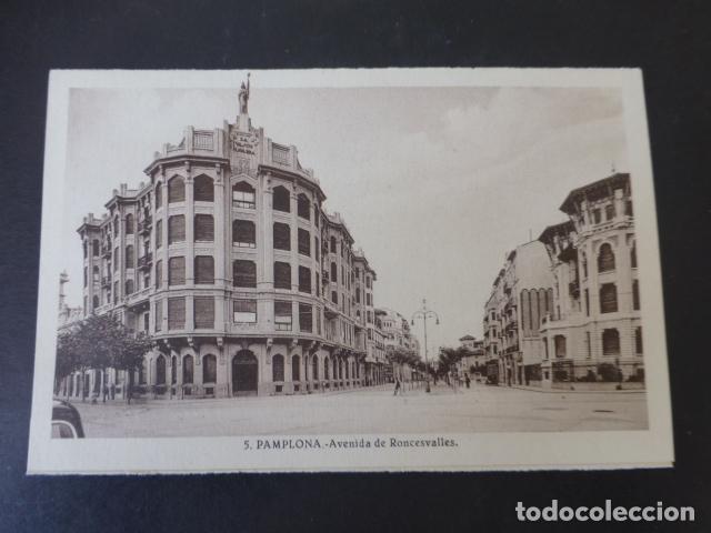 Postales: PAMPLONA AVENIDA DE RONCESVALLES - Foto 1