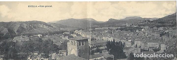 Postales: ESTELLA - VISTA GENERAL - SIN CIRCULAR - 26 cm. - Foto 1