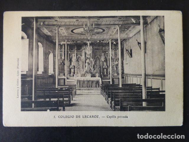 Postales: COLEGIO DE LECAROZ NAVARRA CAPILLA PRIVADA - Foto 1