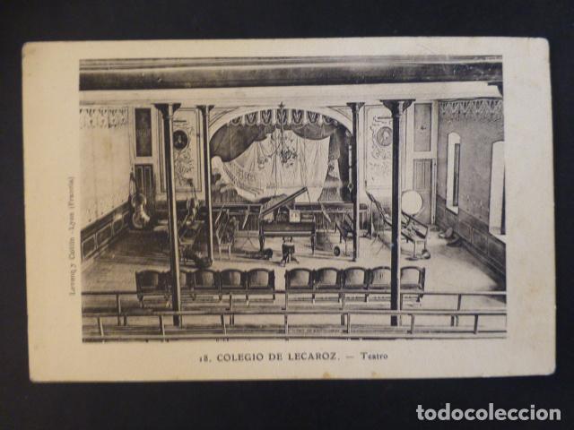 Postales: COLEGIO DE LECAROZ NAVARRA TEATRO - Foto 1